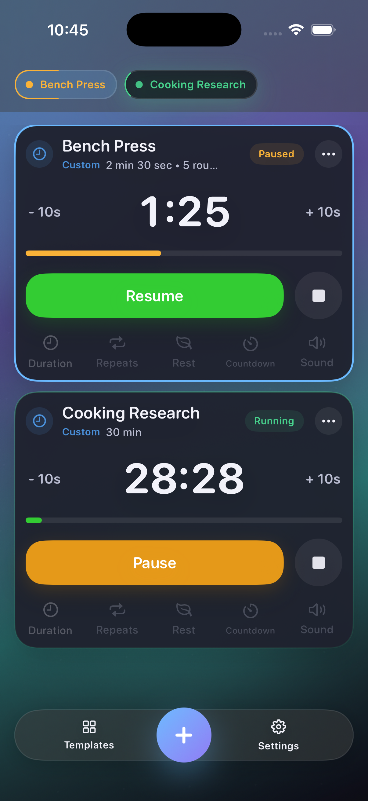 Timer screenshot 1